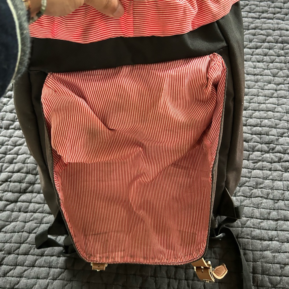 Herschel Backpack With Knapsack Closure In Black … - image 7